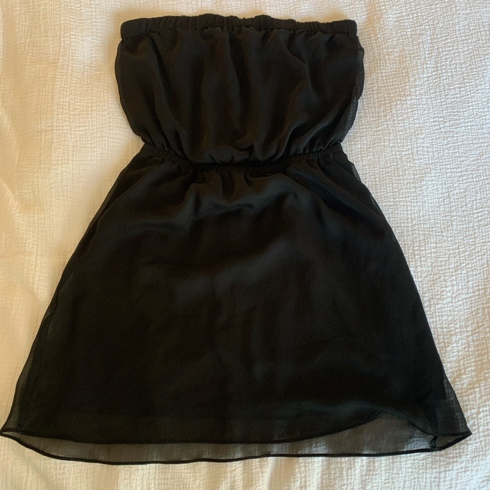 Express Black Bathing Suit Coverup Dress